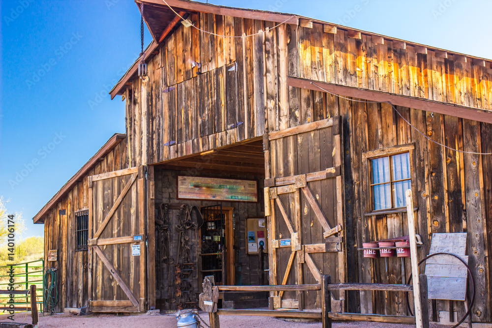 Large Barn in Arizona Desert