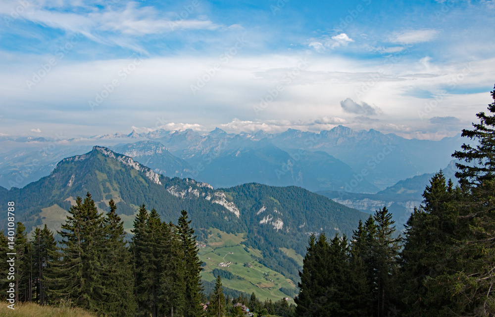 Fototapeta premium Schweizer Landschaft