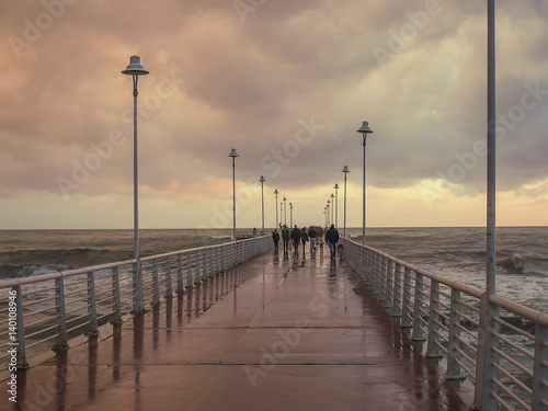 Jetty on the sea