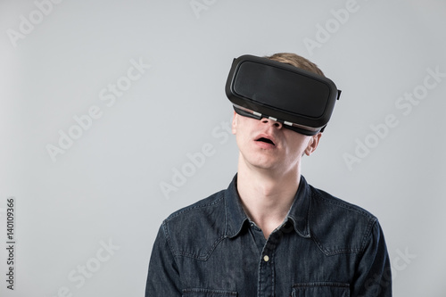Man in virtual reality © Photocatcher