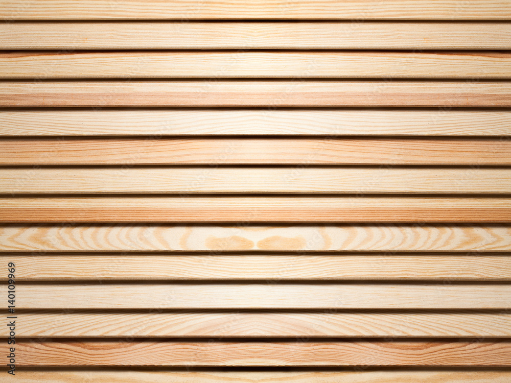 Wooden blinds. Wooden blinds.