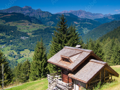 val d?arly,cohennoz,savoie,france photo