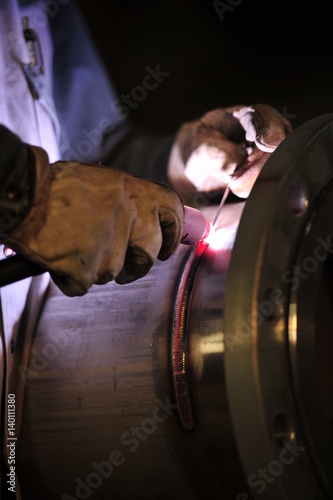 Perfect Weld on Pipe