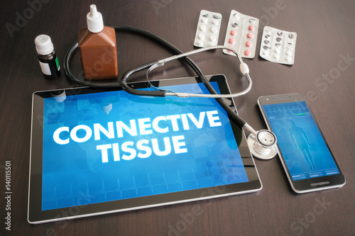 Slika na platnu Connective tissue (gastrointestinal disease related) diagnosis medical concept o
