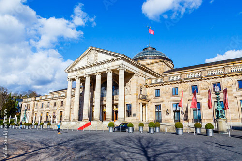 Wiesbaden, Kurhaus. März 2017. photo