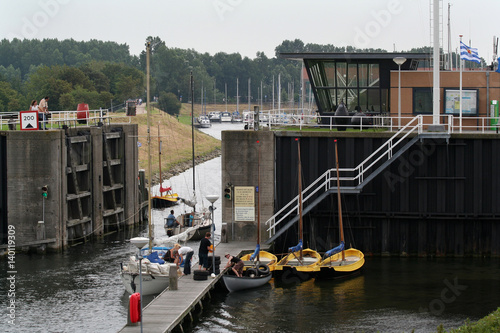 Brouwershaven is a small city on the Grevelingen in the Dutch province of Zeeland. photo