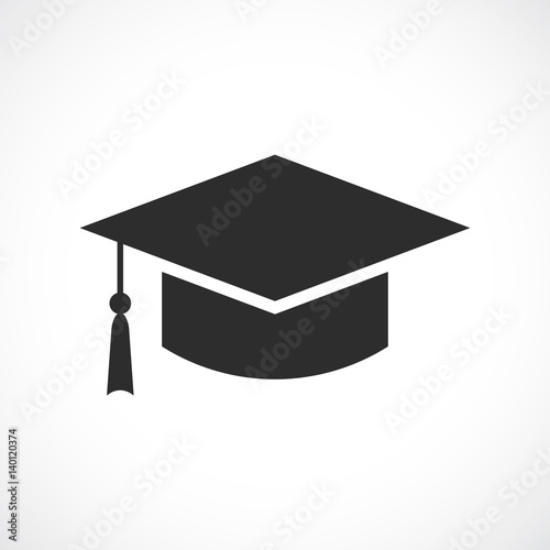 Graduation academic hat icon