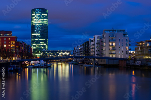 Fototapeta Naklejka Na Ścianę i Meble -  Frankfurt am Main westhafen