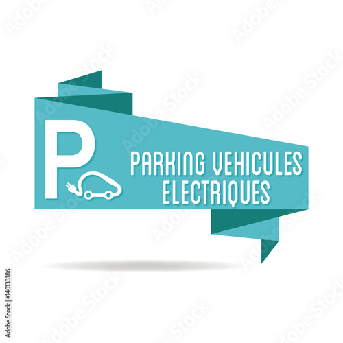 Parking véhicules électriques.