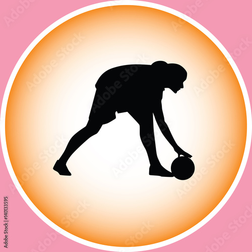 woman play soccer