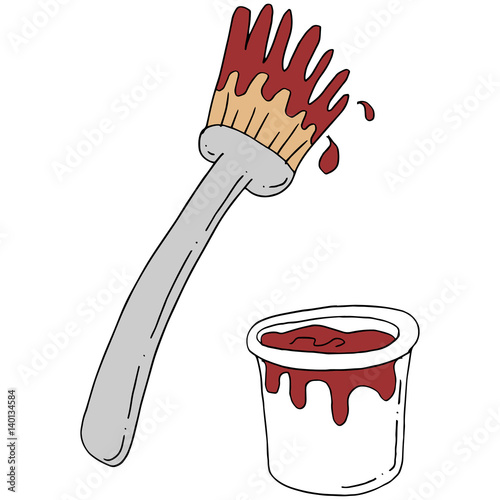 retro basting brush sauce