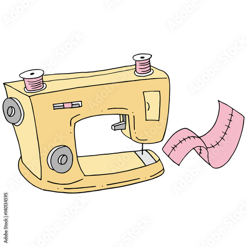 retro sewing machine