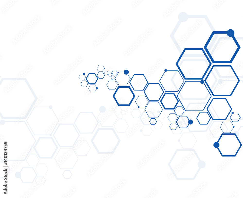 Abstract hexagonal structures Abstract hexagonal structures
