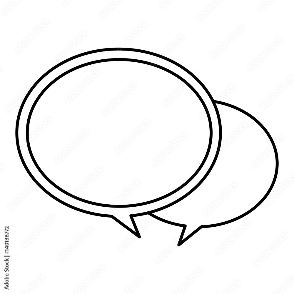 figure round chat bubbles icon, vector illustraction design figure round chat bubbles icon, vector illustraction design