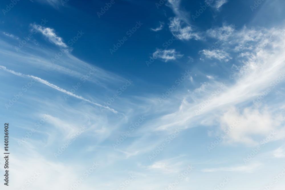 Blue sky and white clouds natural Blue sky and white clouds natural