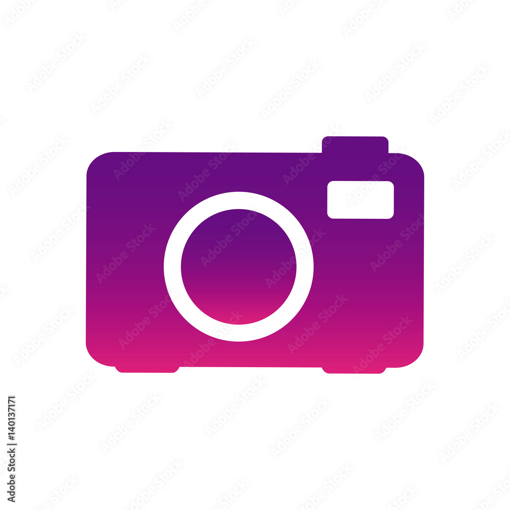 purple camera photo icon, vector illustraction design purple camera photo icon, vector illustraction design