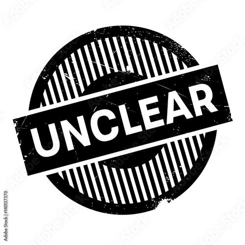 Unclear rubber stamp. Grunge design with dust scratches. Effects can be easily removed for a clean, crisp look. Color is easily changed.