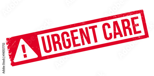 Urgent Care rubber stamp. Grunge design with dust scratches. Effects can be easily removed for a clean, crisp look. Color is easily changed.