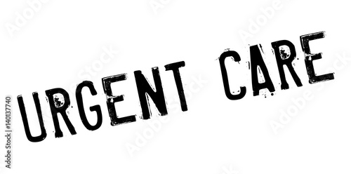 Urgent Care rubber stamp. Grunge design with dust scratches. Effects can be easily removed for a clean, crisp look. Color is easily changed.