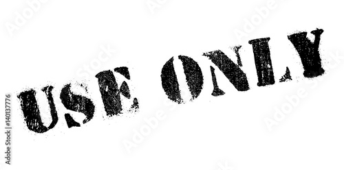 Use Only rubber stamp. Grunge design with dust scratches. Effects can be easily removed for a clean, crisp look. Color is easily changed.