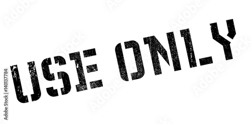 Use Only rubber stamp. Grunge design with dust scratches. Effects can be easily removed for a clean, crisp look. Color is easily changed.