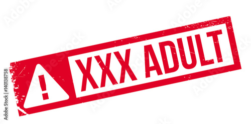 Xxx Adult rubber stamp. Grunge design with dust scratches. Effects can be easily removed for a clean, crisp look. Color is easily changed.