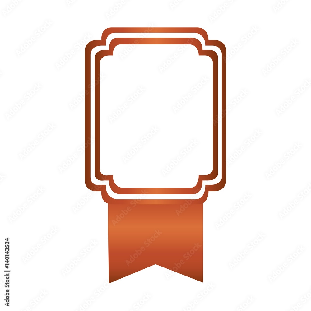 pink square emblem with ribbon icon, vector illustraction design pink square emblem with ribbon icon, vector illustraction design