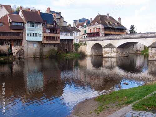 argenton sur creuse,indre,berry,france photo