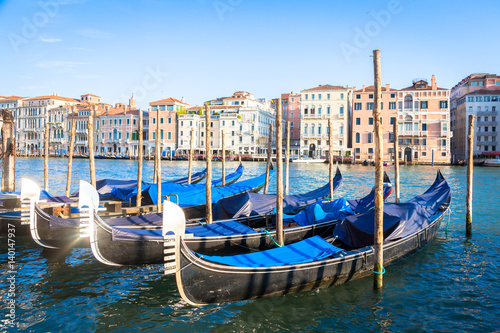 Venice, Gondolas detail