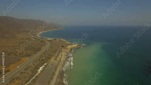 Wallpaper Mural Aerial California LA Coast September 2016 4K Torontodigital.ca