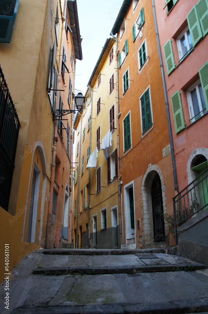 Old town of Nice, France