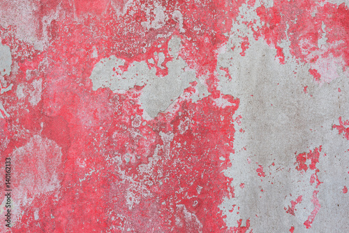 Background wall with old red.