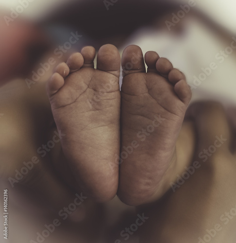 New Born Feet