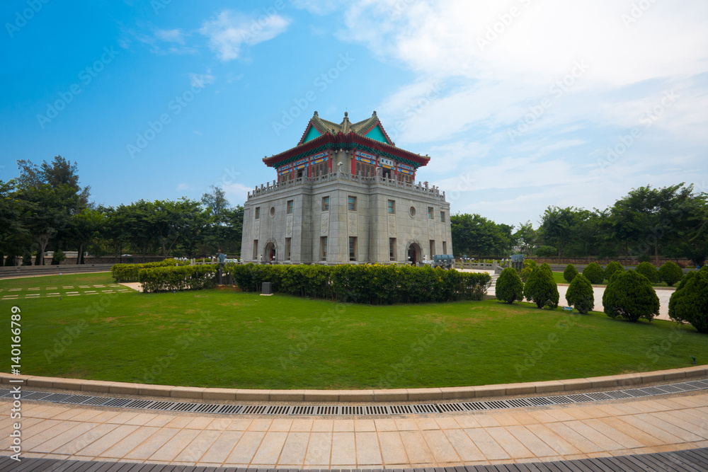 Qinmen Island Juguang Tower in Taiwan. Horizontal Qinmen Island Juguang Tower in Taiwan. Horizontal