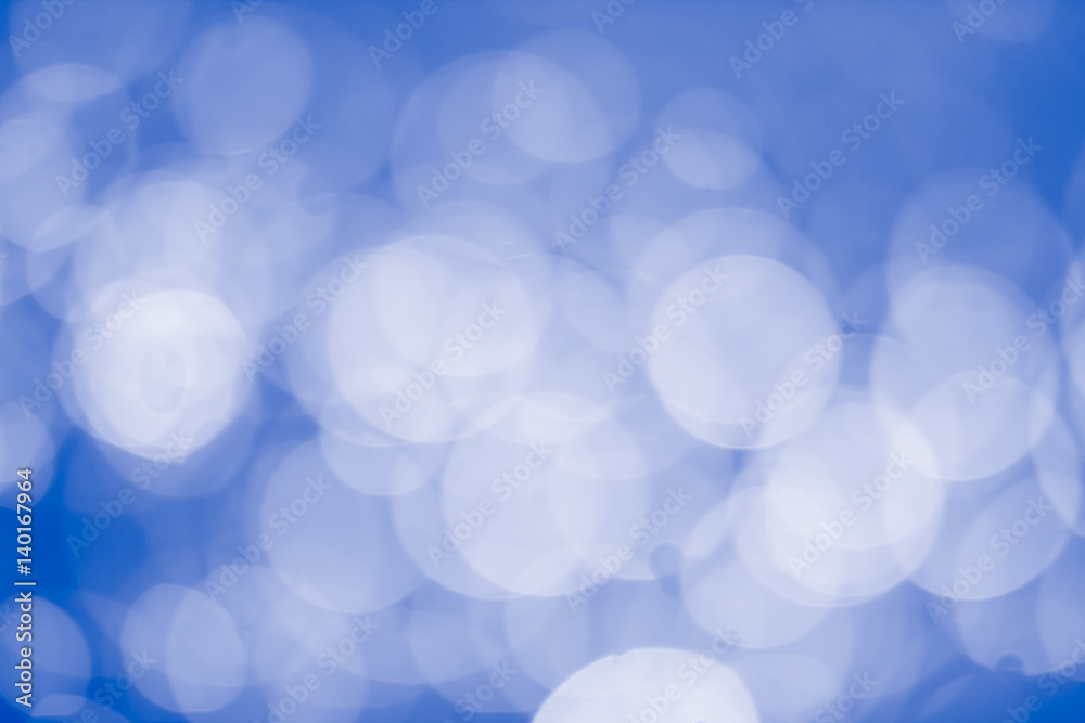 Bokeh of water light effect abstract background