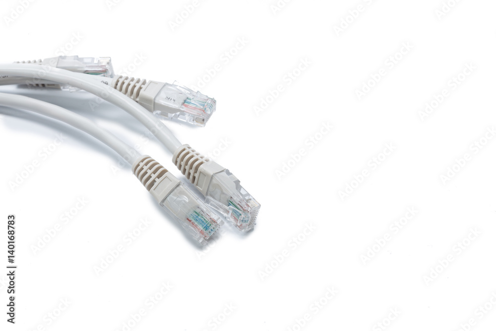 Close up of network cable Close up of network cable