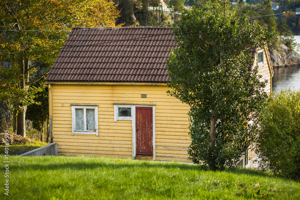 Old wooden house