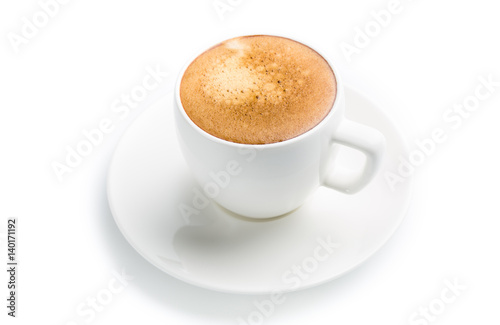 Espresso cup. Isolated on white background