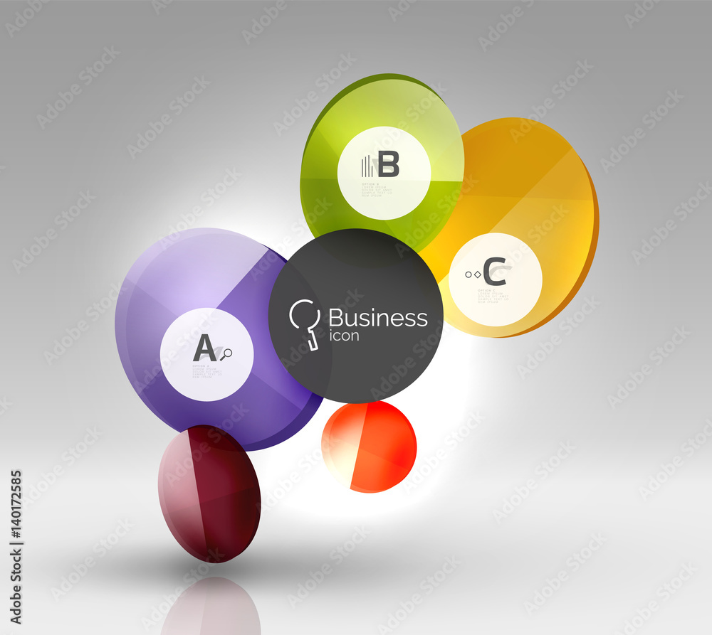 Circle abstract background Circle abstract background