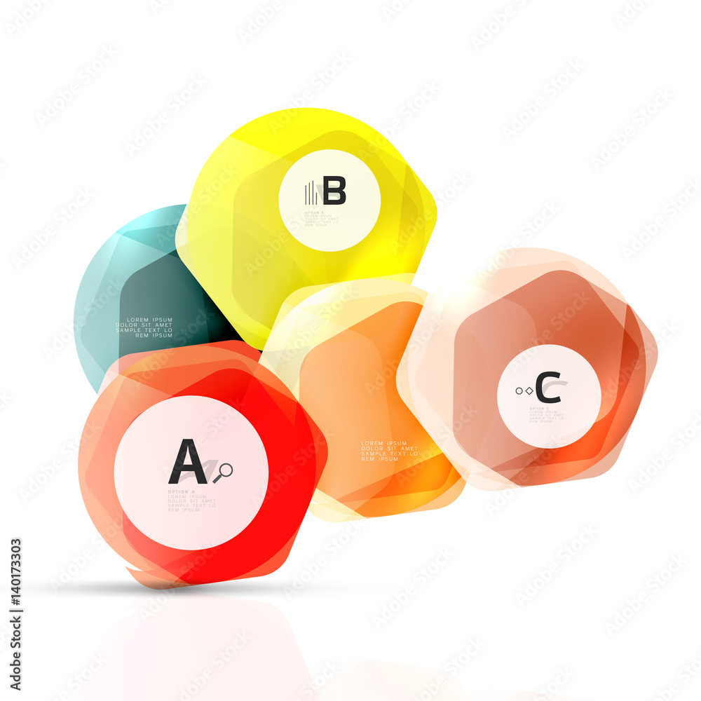 Glass modern geometrical hexagon abstract background Glass modern geometrical hexagon abstract background