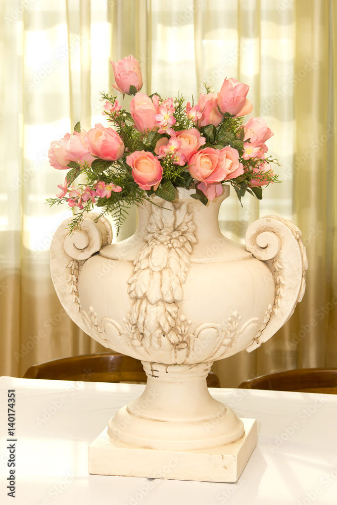 wedding bouquet in a beautiful vase wedding bouquet in a beautiful vase