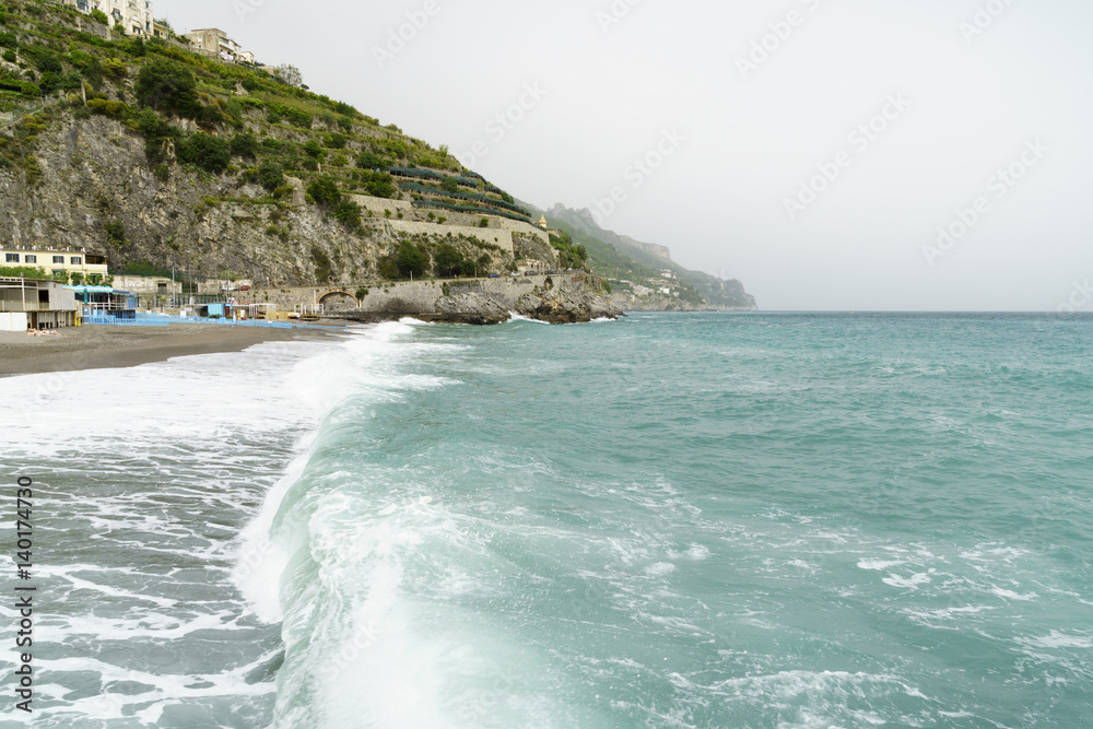 Strand von Minori Strand von Minori