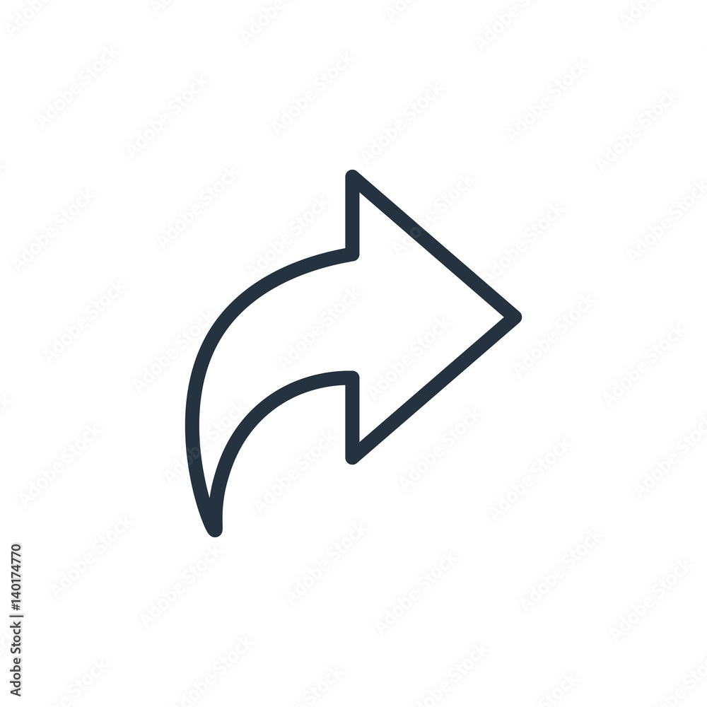 share line icon on white background share line icon on white background