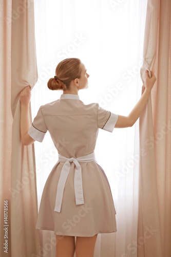 Hotel service concept. Cham...
