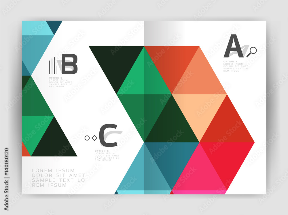 Print triangle modern print template Print triangle modern print template