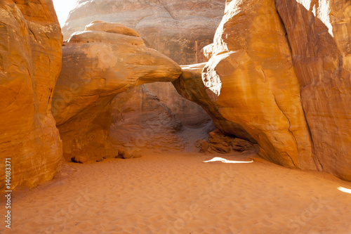 Sand Dune Arch, Arches National Park, Utah photo