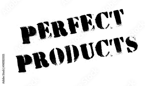 Perfect Products rubber stamp. Grunge design with dust scratches. Effects can be easily removed for a clean, crisp look. Color is easily changed.