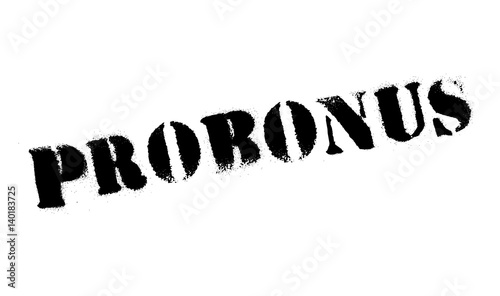 Probonus rubber stamp. Grunge design with dust scratches. Effects can be easily removed for a clean, crisp look. Color is easily changed.