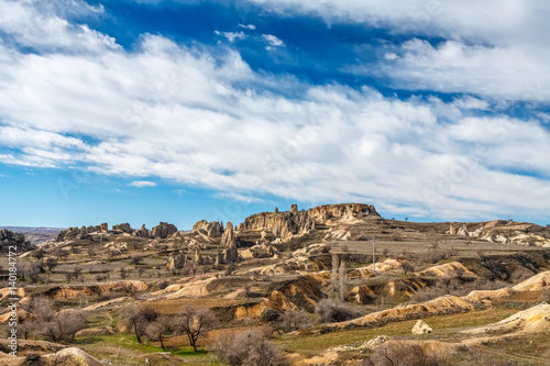 Cappadocia's valley. Turkey.