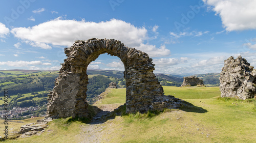 Castell Dinas Bran, near Llangollen, Denbighshire, Wales, UK photo